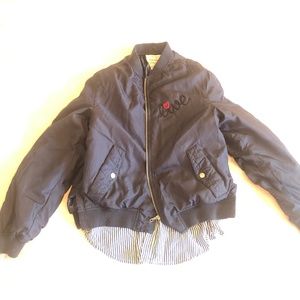 lovely deep blue jacket